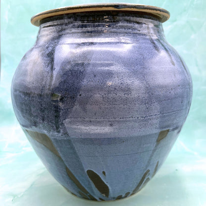 Extra Large Blue Jar