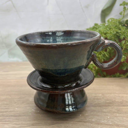 Pour Over Coffee Dripper with Spill Cup - 5970